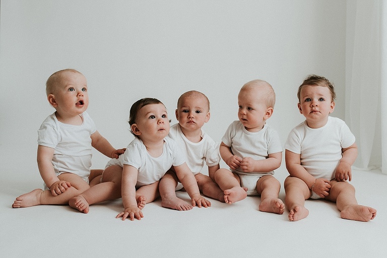 5 Babies, Fotograf Landshut, Sevi Koch 