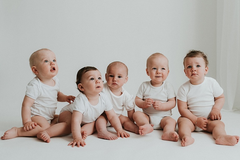 5 Babies, Fotograf Landshut, Sevi Koch 