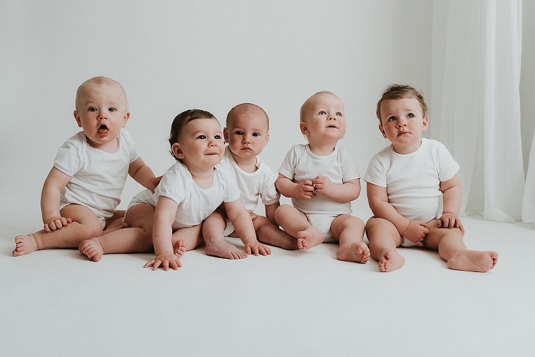 5 Babies, Fotograf Landshut, Sevi Koch 