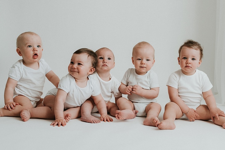 5 Babies, Fotograf Landshut, Sevi Koch 