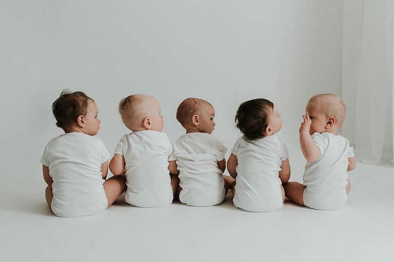 5 Babies, Fotograf Landshut, Sevi Koch 