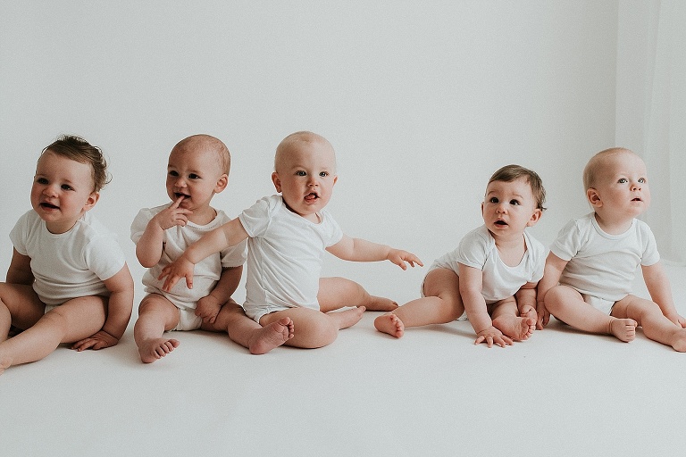5 Babies, Fotograf Landshut, Sevi Koch 