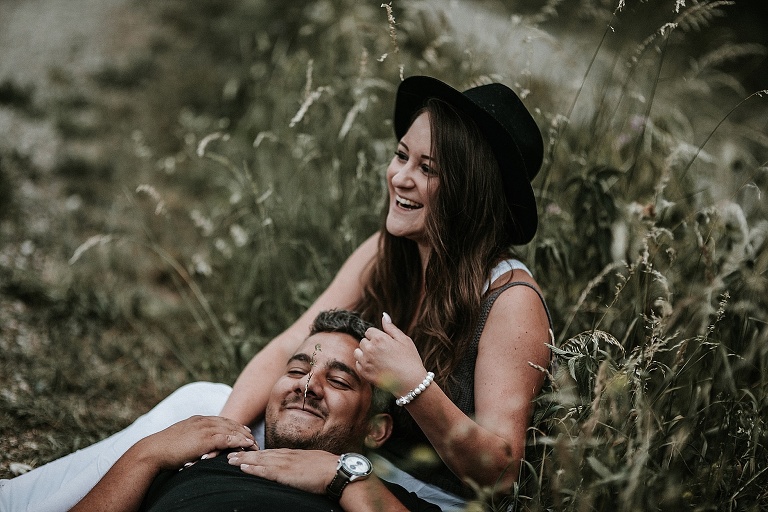 Paarshooting Landshut, Paarfotos im Wasser, Fotograf Moosburg an der Isar