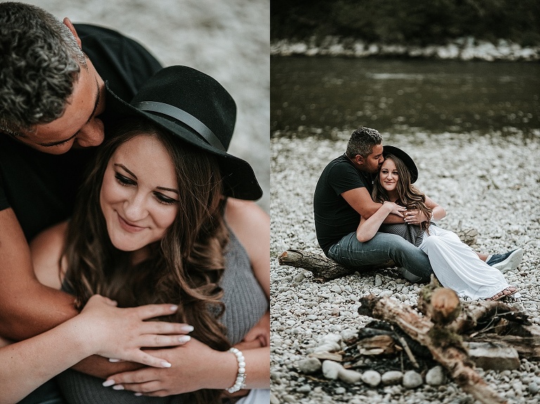 Paarshooting Landshut, Paarfotos im Wasser, Fotograf Moosburg an der Isar