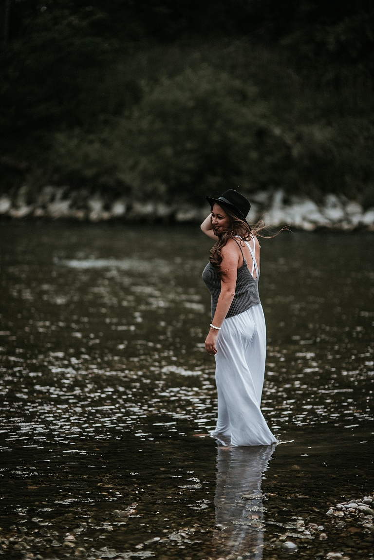 Paarshooting Landshut, Paarfotos im Wasser, Fotograf Moosburg an der Isar