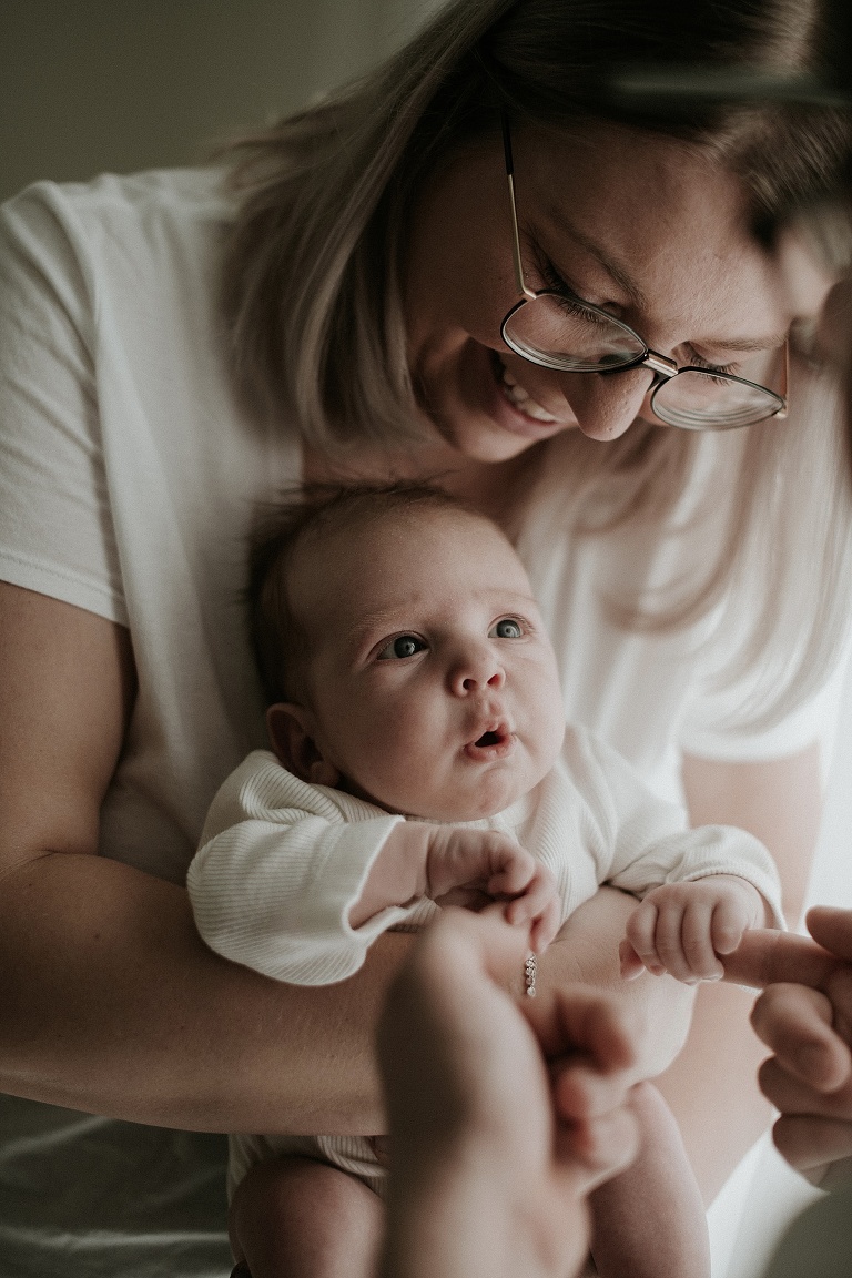 Babyfotos 8 Wochen alt Landshut