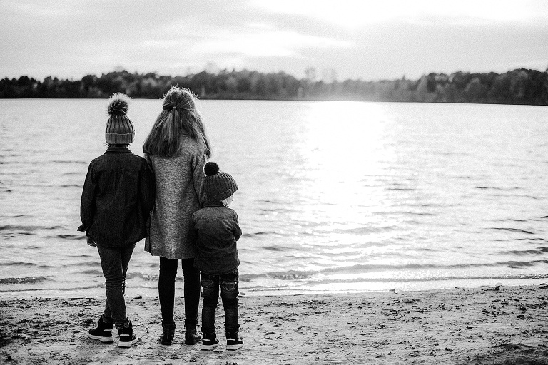 Familienbilder in der Natur