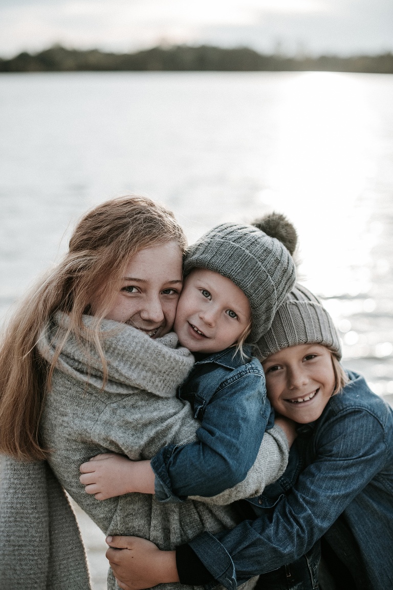 Familienbilder in der Natur