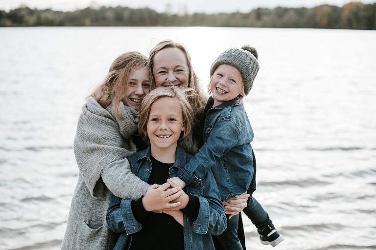 Familienbilder in der Natur