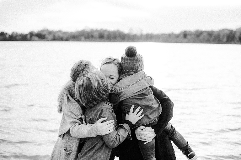 Familienbilder in der Natur