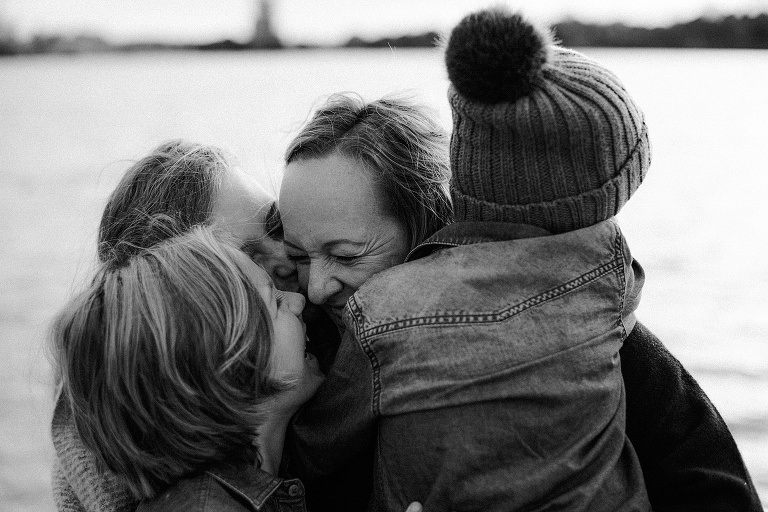 Familienbilder in der Natur