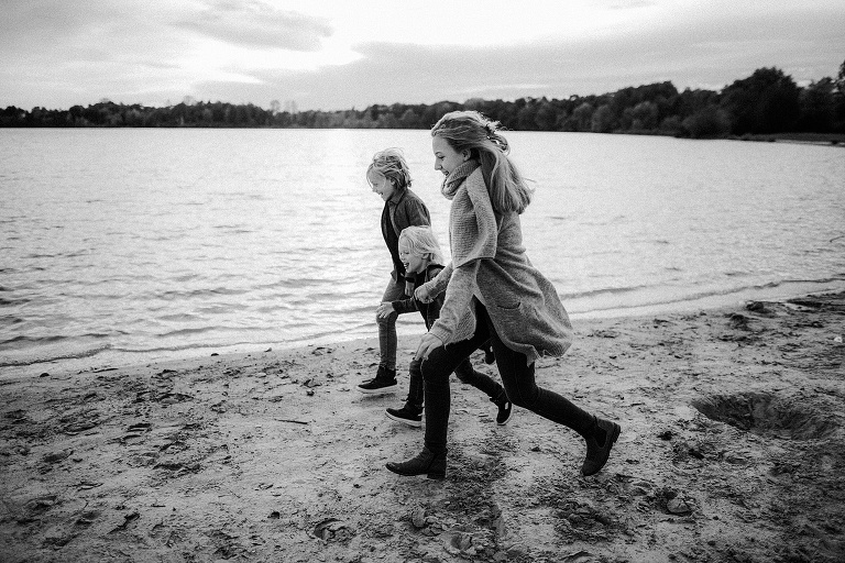 Familienbilder in der Natur