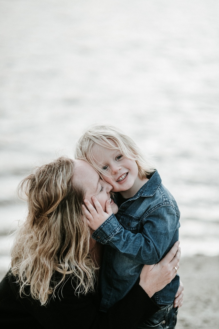 Familienbilder in der Natur