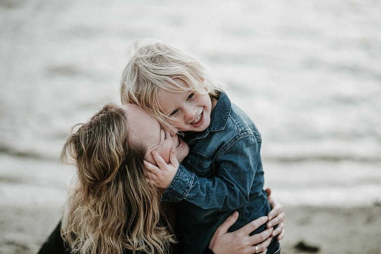 Familienbilder in der Natur