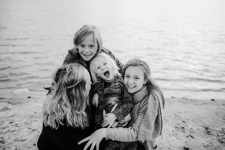 Familienbilder in der Natur