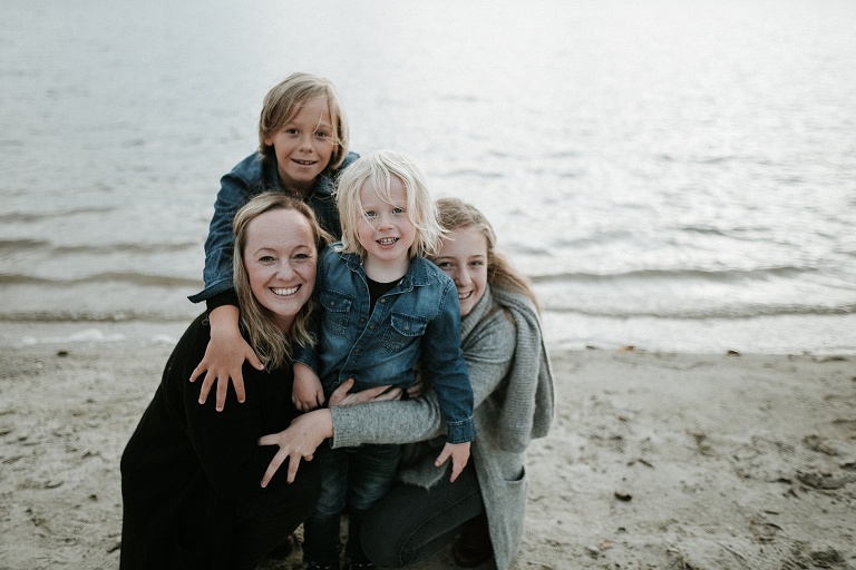 Familienbilder in der Natur