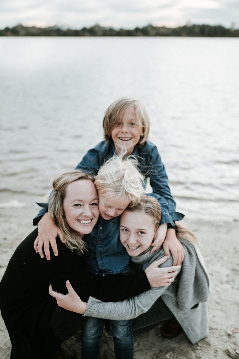 Familienbilder in der Natur