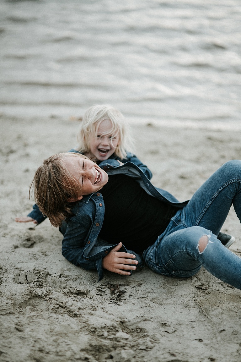 Familienbilder in der Natur