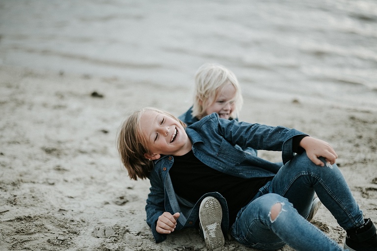 Familienbilder in der Natur