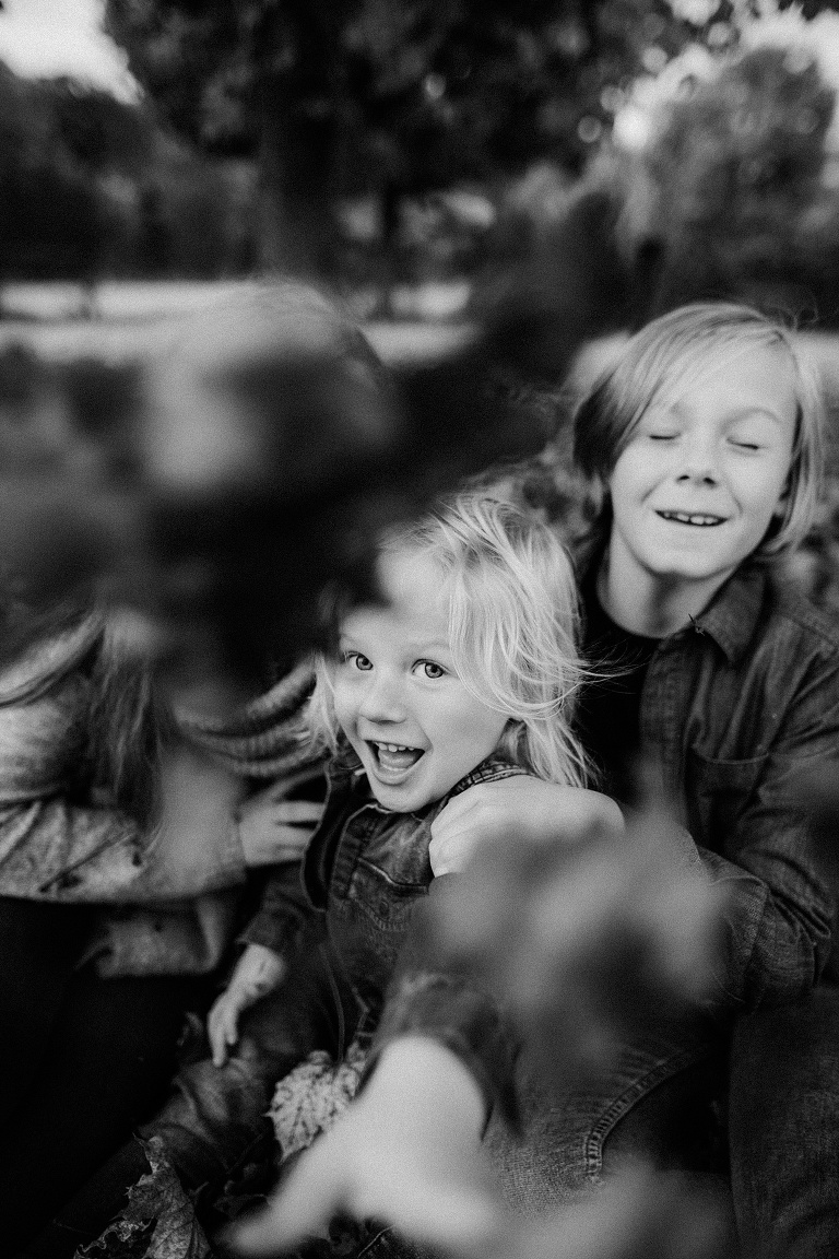 Familienbilder in der Natur