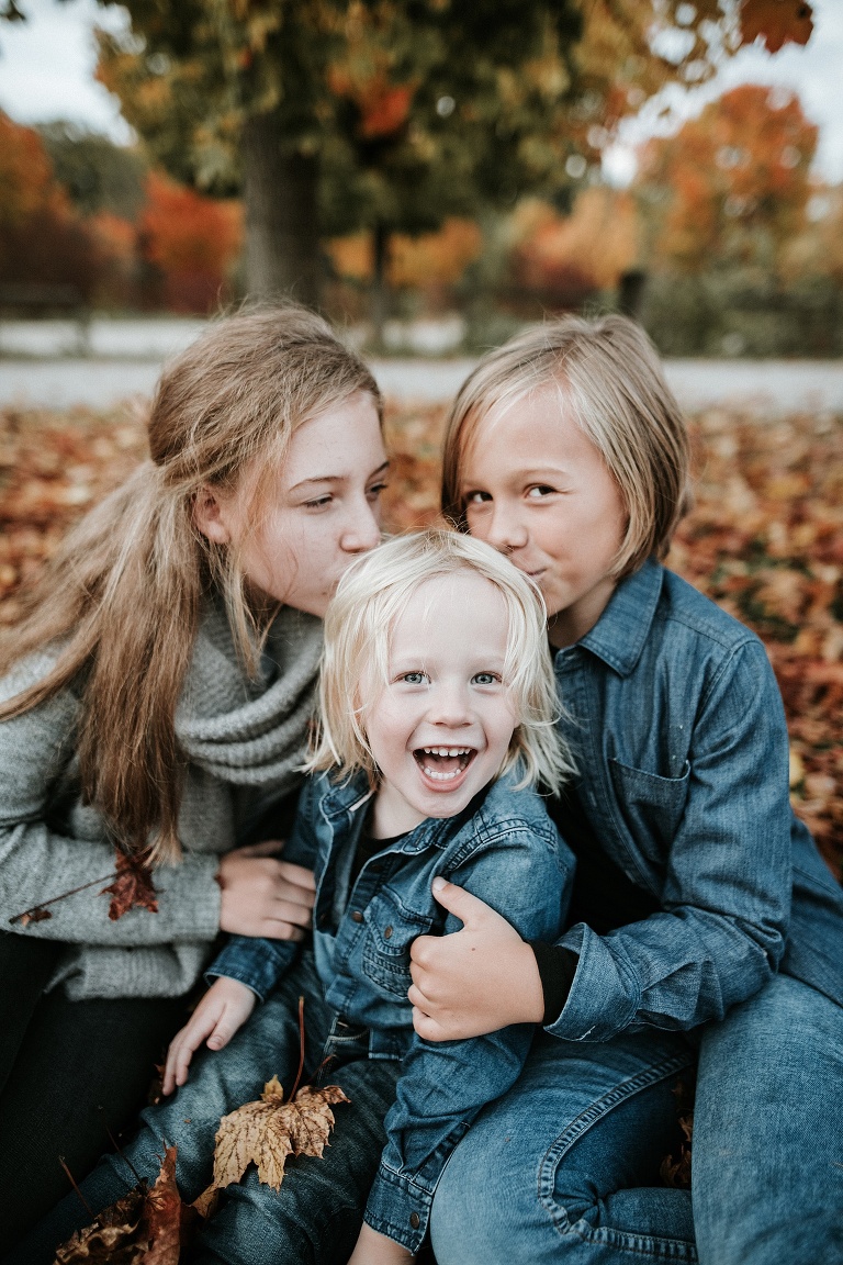 Familienbilder in der Natur