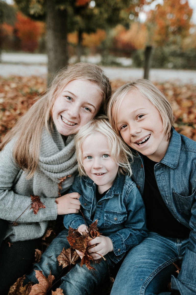 Familienbilder in der Natur