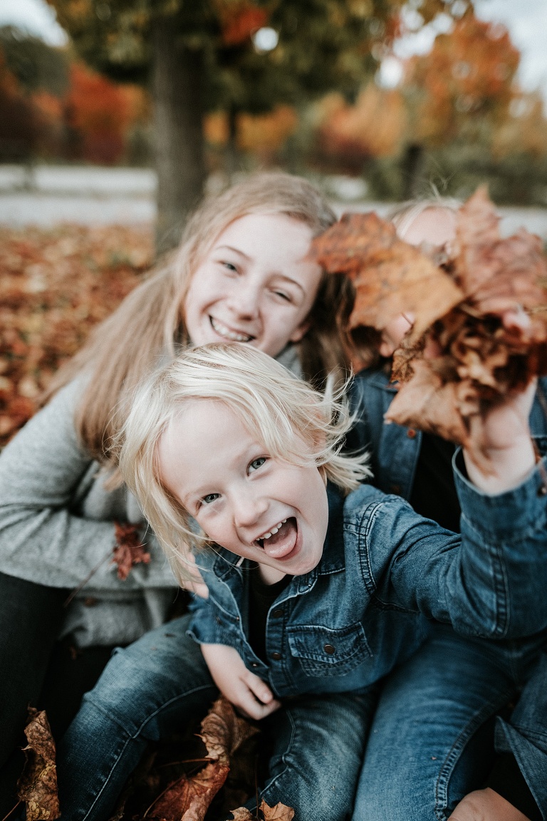 Familienbilder in der Natur