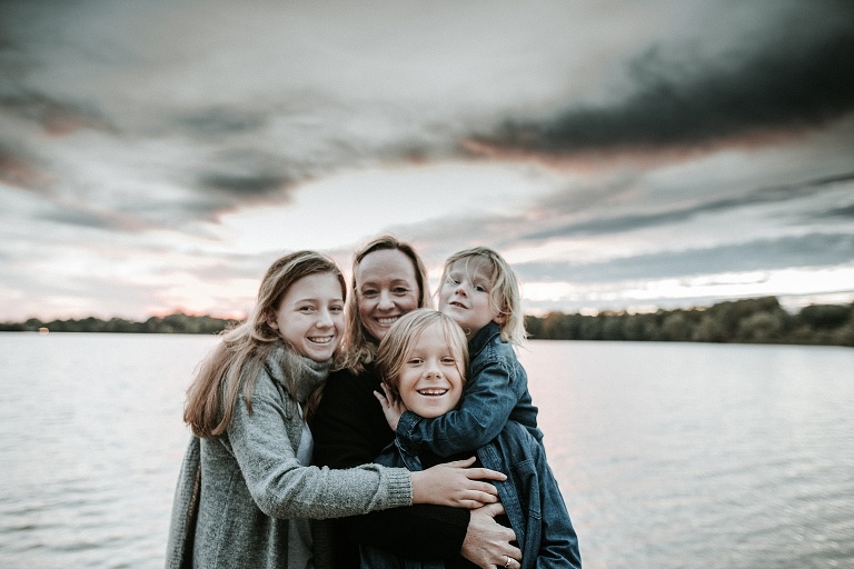 Familienbilder in der Natur